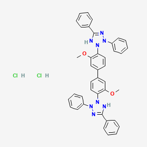 molecular formula C40H36Cl2N8O2 B14162851 4-Naphthalen-1-yl-4-oxo-butyricacid CAS No. 101329-54-8