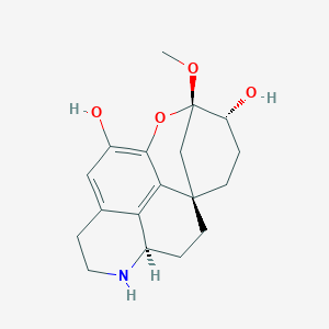 molecular formula C18H23NO4 B14162901 Kesselringine CAS No. 54692-48-7
