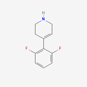 4-(2,6-Difluorophenyl)-1,2,3,6-tetrahydropyridine