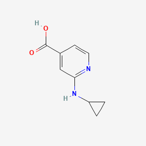 2-(Cyclopropylamino)pyridine-4-carboxylic acid