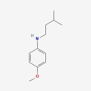 4-methoxy-N-(3-methylbutyl)aniline