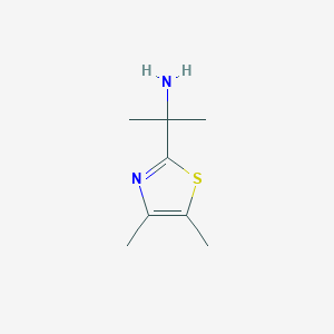 2-(Dimethyl-1,3-thiazol-2-yl)propan-2-amine
