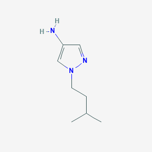1-(3-Methylbutyl)-1H-pyrazol-4-amine