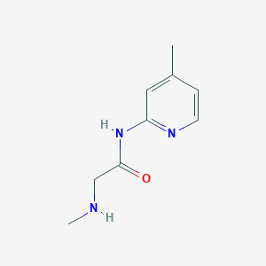 2-(methylamino)-N-(4-methylpyridin-2-yl)acetamide