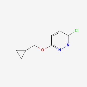 3-Chloro-6-(cyclopropylmethoxy)pyridazine