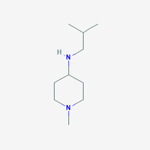 1-methyl-N-(2-methylpropyl)piperidin-4-amine