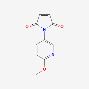1-(6-methoxypyridin-3-yl)-2,5-dihydro-1H-pyrrole-2,5-dione