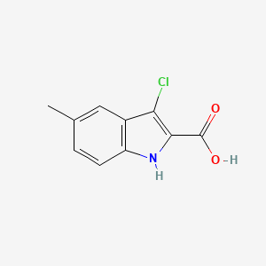 3-chloro-5-methyl-1H-indole-2-carboxylic acid