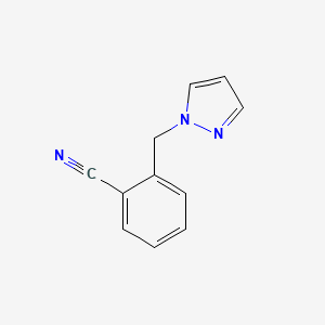 2-(1H-pyrazol-1-ylmethyl)benzonitrile