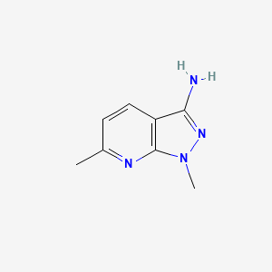 1,6-Dimethyl-1h-pyrazolo[3,4-b]pyridin-3-amine