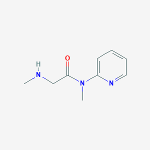 N-methyl-2-(methylamino)-N-(pyridin-2-yl)acetamide