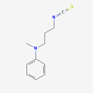 molecular formula C11H14N2S B1416344 N-(3-isothiocyanatopropyl)-N-methylaniline CAS No. 53485-00-0
