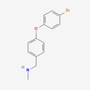 N-[4-(4-Bromophenoxy)benzyl]-N-methylamine