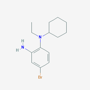 N-(2-Amino-4-bromophenyl)-N-cyclohexyl-N-ethylamine