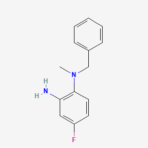 N~1~-Benzyl-4-fluoro-N~1~-methyl-1,2-benzenediamine