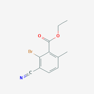 Ethyl 2-bromo-3-cyano-6-methylbenzoate