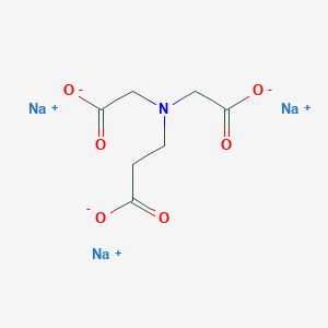 molecular formula C7H8NNa3O6 B141643 alaninediacetic acid CAS No. 129050-62-0