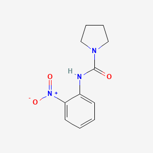 N-(2-nitrophenyl)pyrrolidine-1-carboxamide