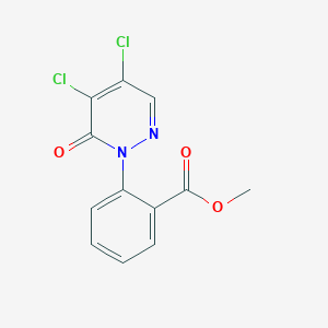 methyl 2-(4,5-dichloro-6-oxopyridazin-1(6H)-yl)benzoate