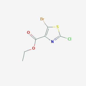 Ethyl 5-bromo-2-chlorothiazole-4-carboxylate