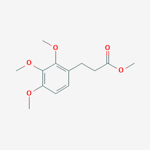 molecular formula C13H18O5 B1416459 Methyl 3-(2,3,4-trimethoxyphenyl)propanoate CAS No. 76474-95-8