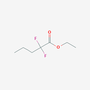 molecular formula C7H12F2O2 B141646 Ethyl 2,2-Difluoropentanoate CAS No. 136854-22-3