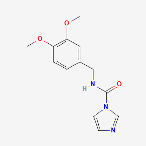 N-[(3,4-dimethoxyphenyl)methyl]-1H-imidazole-1-carboxamide