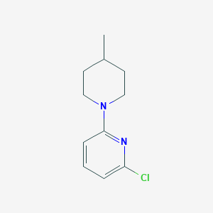 1-(6-Chloro-2-pyridinyl)-4-methylpiperidine