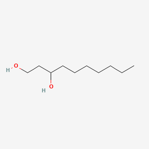 molecular formula C10H22O2 B14165000 1,3-Decanediol CAS No. 6071-27-8
