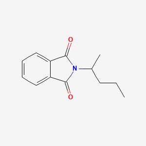 molecular formula C13H15NO2 B14165007 N-sec-Pentylphthalimide CAS No. 106270-08-0