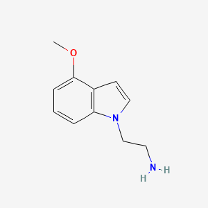 2-(4-methoxy-1H-indol-1-yl)ethanamine