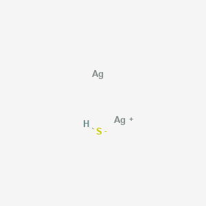 molecular formula Ag2HS B14165134 silver;silver;sulfanide CAS No. 12068-32-5