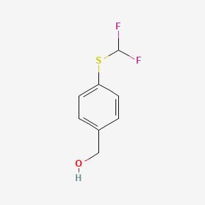 {4-[(Difluoromethyl)thio]phenyl}methanol