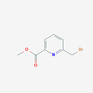 molecular formula C8H8BrNO2 B141652 Methyl 6-(bromomethyl)picolinate CAS No. 146462-25-1