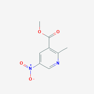 molecular formula C8H8N2O4 B1416534 Methyl 2-methyl-5-nitronicotinate CAS No. 936130-27-7