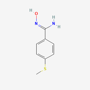 4-Methylsulfanylbenzamide oxime