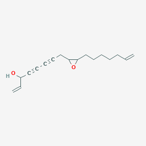 molecular formula C17H22O2 B141655 Ginsenoyne A CAS No. 139163-34-1