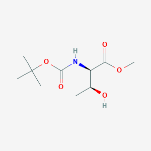 molecular formula C10H19NO5 B1416558 n-(tert-butoxycarbonyl)-d-threonine methyl ester CAS No. 96099-84-2