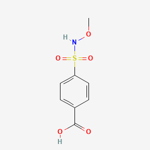 molecular formula C8H9NO5S B1416564 4-(Methoxysulfamoyl)benzoic acid CAS No. 1087784-72-2