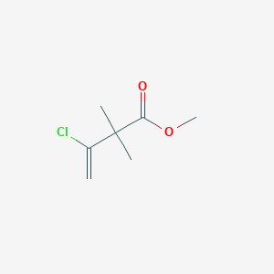 Methyl 3-chloro-2,2-dimethylbut-3-enoate