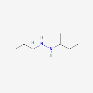 molecular formula C8H20N2 B14165714 Hydrazine, 1,2-di-sec-butyl- CAS No. 3711-38-4