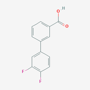 molecular formula C13H8F2O2 B1416576 3-(3,4-Difluorophenyl)benzoic acid CAS No. 885963-39-3