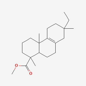 molecular formula C21H34O2 B14165786 Methyl 8-pimaren-18-oate CAS No. 33952-78-2