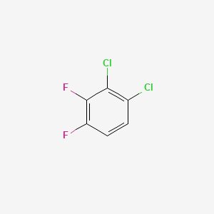 molecular formula C6H2Cl2F2 B14165860 Benzene, 1,2-dichloro-3,4-difluoro- CAS No. 36556-39-5