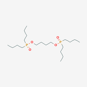 molecular formula C20H44O4P2 B14165863 Butane-1,4-diyl bis[dibutyl(phosphinate)] CAS No. 4151-24-0