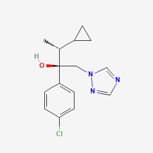 molecular formula C15H18ClN3O B1416588 (2R,3R)-cyproconazole CAS No. 107864-90-4