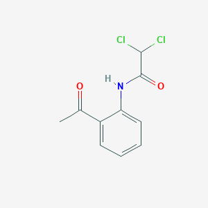 molecular formula C10H9Cl2NO2 B14165901 N-(2-Acetylphenyl)-2,2-dichloroacetamide CAS No. 6140-12-1