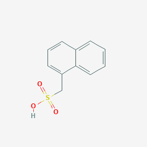 molecular formula C11H10O3S B14165968 Naphthalen-1-ylmethanesulfonic acid CAS No. 5324-93-6