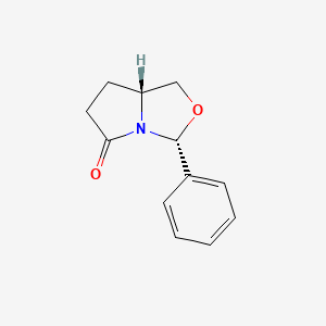 (3R,7AR)-3-Phenyltetrahydropyrrolo[1,2-C]oxazol-5(3H)-one