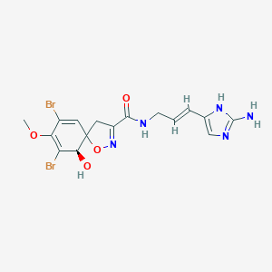 molecular formula C16H17Br2N5O4 B141660 Aplysinamisine I CAS No. 150417-67-7